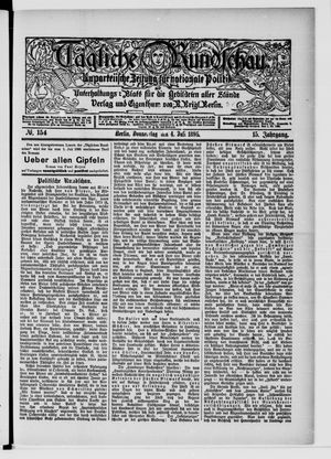 Tägliche Rundschau vom 04.07.1895