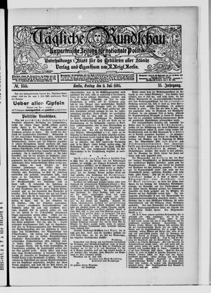 Tägliche Rundschau vom 05.07.1895