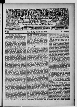 Tägliche Rundschau on Apr 17, 1896