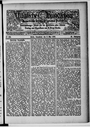 Tägliche Rundschau on May 2, 1896