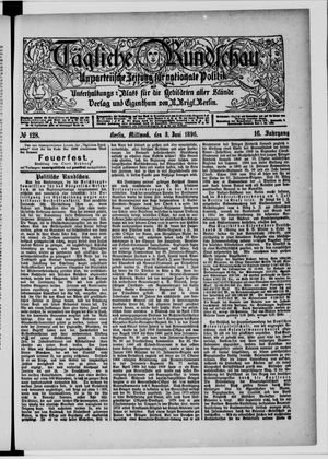 Tägliche Rundschau on Jun 3, 1896