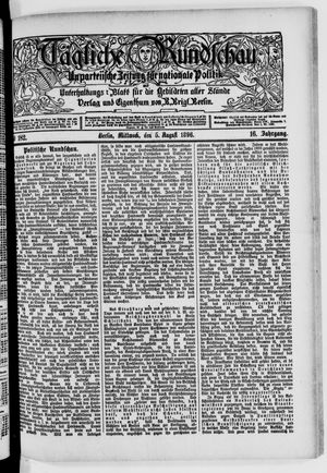 Tägliche Rundschau vom 05.08.1896