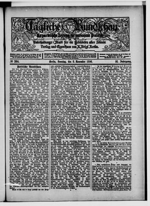 Tägliche Rundschau vom 08.11.1896