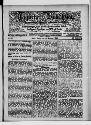 Tägliche Rundschau vom 25.12.1896