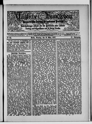 Tägliche Rundschau vom 16.03.1897