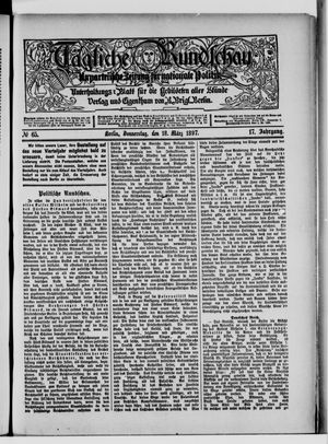 Tägliche Rundschau vom 18.03.1897