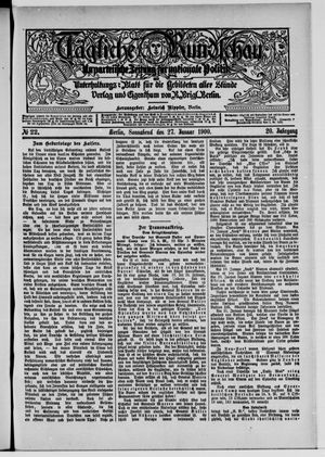 Tägliche Rundschau vom 27.01.1900