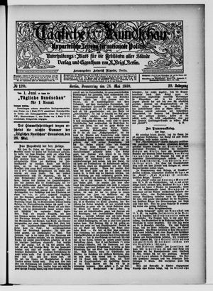 Tägliche Rundschau vom 24.05.1900