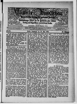 Tägliche Rundschau vom 30.06.1900