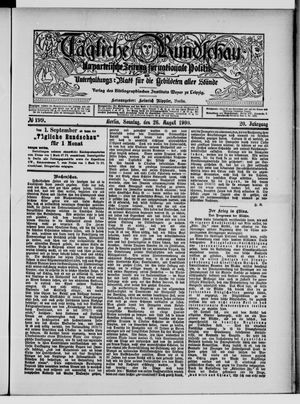 Tägliche Rundschau vom 26.08.1900