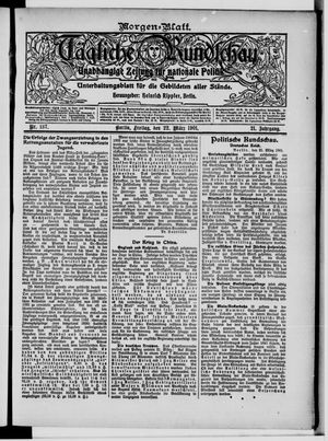 Tägliche Rundschau vom 22.03.1901