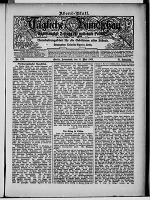 Tägliche Rundschau vom 11.05.1901