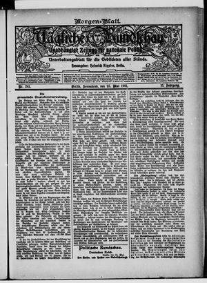Tägliche Rundschau vom 25.05.1901