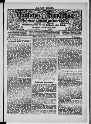 Tägliche Rundschau vom 12.07.1901