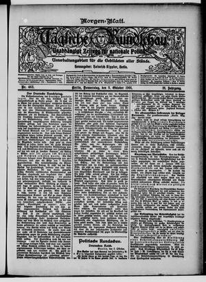 Tägliche Rundschau vom 03.10.1901
