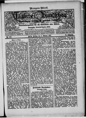 Tägliche Rundschau vom 04.10.1901