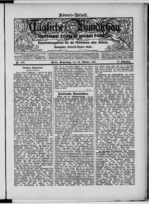 Tägliche Rundschau on Oct 24, 1901