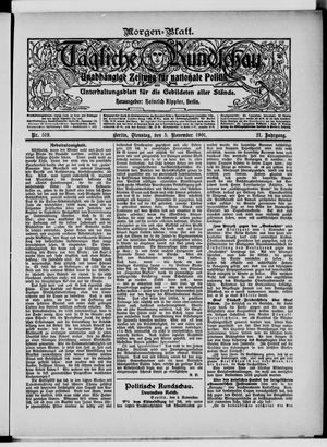 Tägliche Rundschau vom 05.11.1901