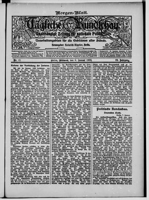 Tägliche Rundschau vom 08.01.1902
