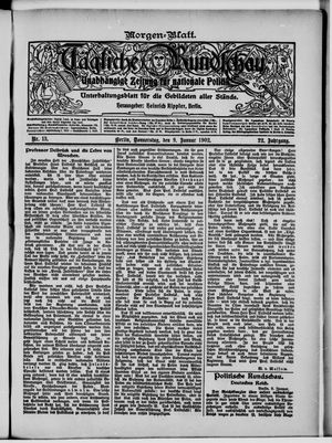 Tägliche Rundschau vom 09.01.1902