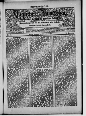 Tägliche Rundschau vom 12.01.1902