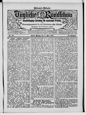 Tägliche Rundschau vom 17.03.1902