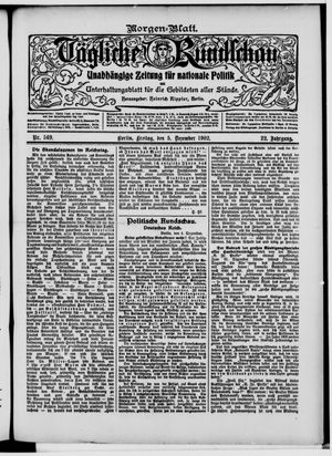 Tägliche Rundschau vom 05.12.1902