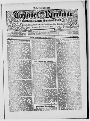 Tägliche Rundschau on Jan 22, 1903