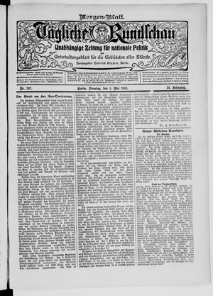 Tägliche Rundschau on May 5, 1903