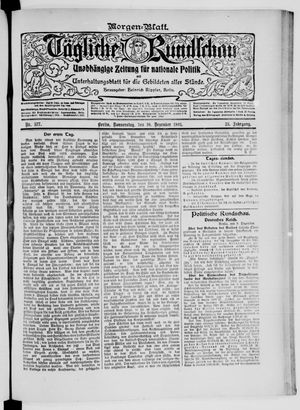 Tägliche Rundschau on Dec 10, 1903