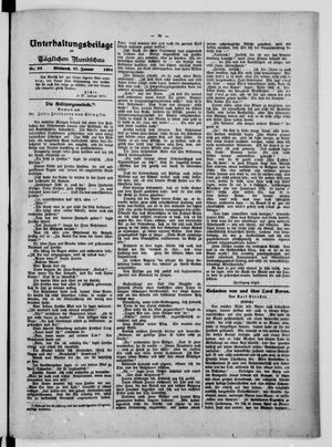 Tägliche Rundschau on Jan 27, 1904