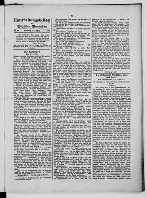 Tägliche Rundschau vom 13.04.1904