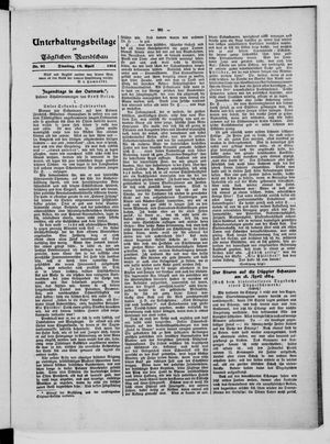 Tägliche Rundschau on Apr 19, 1904
