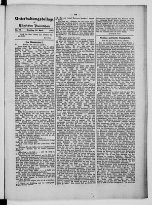 Tägliche Rundschau vom 26.04.1904