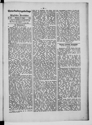 Tägliche Rundschau vom 27.04.1904