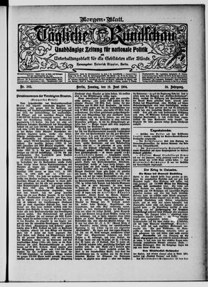 Tägliche Rundschau vom 19.06.1904