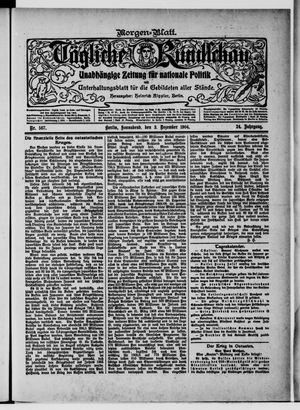 Tägliche Rundschau on Dec 3, 1904