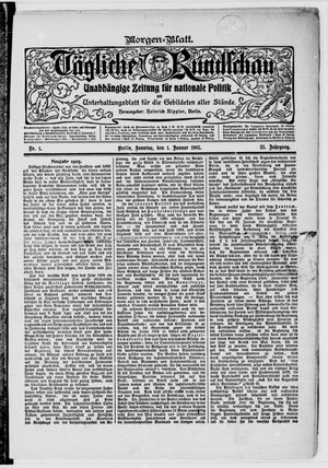 Tägliche Rundschau on Jan 1, 1905