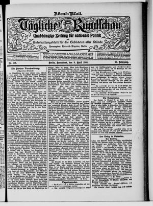 Tägliche Rundschau on Apr 8, 1905