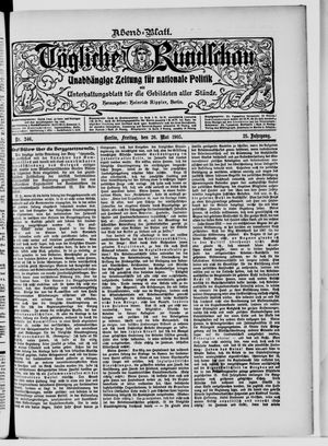 Tägliche Rundschau vom 26.05.1905