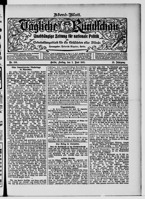 Tägliche Rundschau on Jun 2, 1905