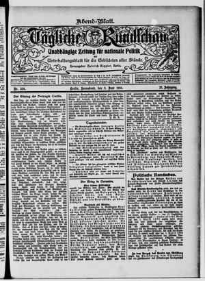 Tägliche Rundschau vom 03.06.1905