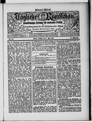 Tägliche Rundschau on Jul 7, 1905