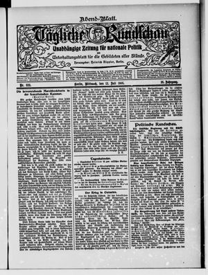 Tägliche Rundschau on Jul 12, 1905