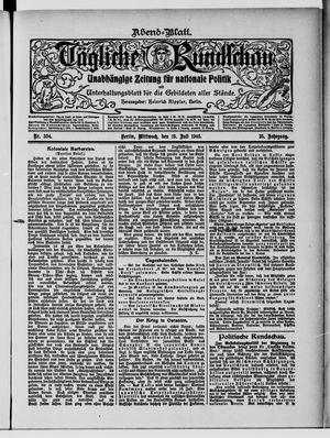 Tägliche Rundschau on Jul 19, 1905