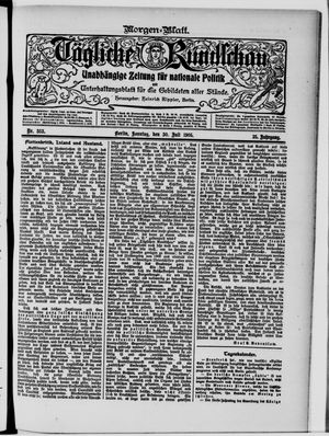 Tägliche Rundschau on Jul 30, 1905
