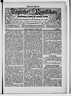 Tägliche Rundschau on Jan 5, 1906