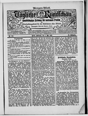 Tägliche Rundschau on May 2, 1906