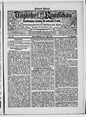 Tägliche Rundschau on May 2, 1906