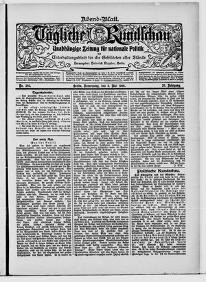 Tägliche Rundschau on May 3, 1906